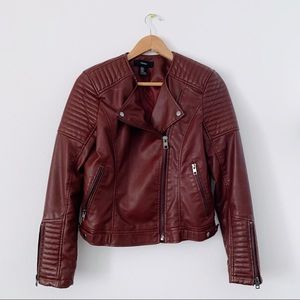 Faux Leather Jacket